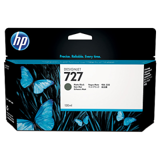 HP 727 130-ml Mate Black Ink Cart pro DSJ T920