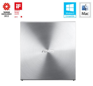 ASUS SDRW-08U5S-U SILVER externí slim + soft