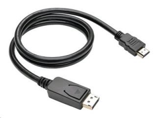 C-TECH Kabel DisplayPort/HDMI, 3m, černý