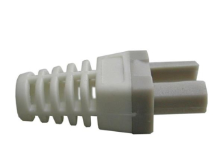 DATACOM Manžetka pro plug RJ45 šedá/bílá (100ks)