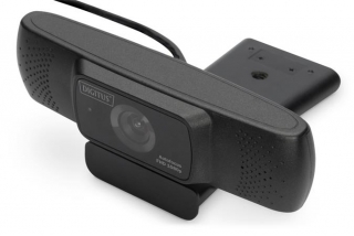 DIGITUS Webová kamera Full HD 1080p s automatickým zaostřováním, širokoúhlá