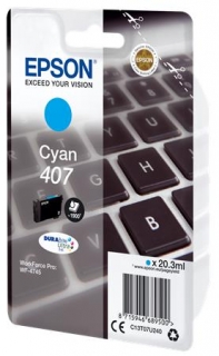 EPSON cartridge T07U2 cyan (klávesnice)