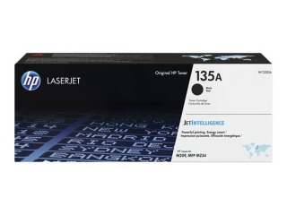 HP 135A Black Original LaserJet Toner Cartridge, 1100 pages