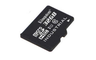 KINGSTON 64GB microSDXC Industrial C10 A1 pSLC Card Single Pack w/o Adapter