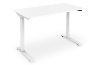 DIGITUS elektrický výškově nastavitelný stůl od 73 do 123 cm rozměr pracovní desky 120x60 cm nosnost 50 kg