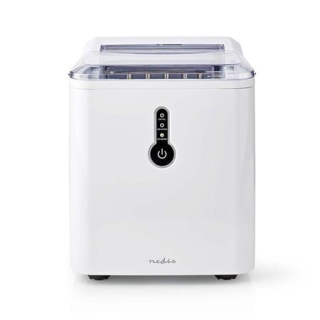 Nedis KAIC100FWT - Výrobník kostek ledu | 1.6 l | 12 kg | Plast
