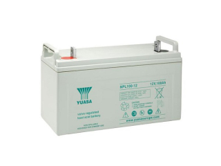 YUASA NPL100-12/FR (12V; 100Ah; oko M10; životnost 12let)