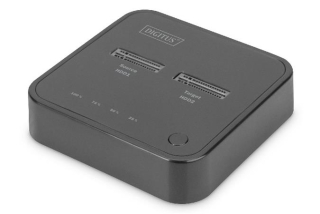DIGITUS Dual M.2 NVMe SSD dokovací stanice s funkcí offline klonování, USB-C