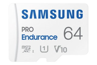 Samsung Micro SDXC karta 64GB PRO Endurance + SD adaptér