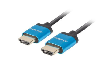 LANBERG HDMI M / M 2.0 kabel 1,8m 4K černý, slim