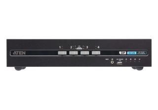 ATEN 4portový USB DisplayPort Dual Display Secure KVM Switch s CAC (vyhovující PSD PP v4.0)