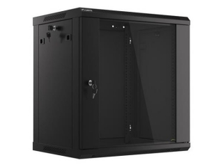 LANBERG RACK CABINET 19” WALL-MOUNT 12U/600X450 (FLAT PACK) V2 BLACK