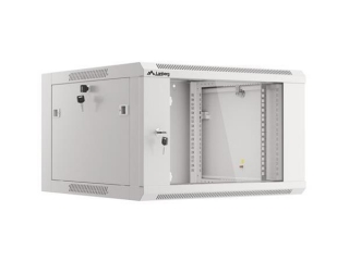 LANBERG RACK CABINET 19" WALL-MOUNTED 6U 570X600 FAST ASSEMBLY (FLAT PACK) GREY