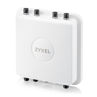 Zyxel WAX655E, 802.11ax 4x4 Outdoor Access Point  external Antennas (not included), Single Pack exclude Power Adaptor,