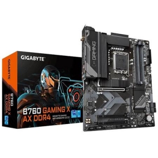 GIGABYTE MB Sc LGA1700 B760 GAMING X AX DDR4, Intel B760, 4xDDR4, 1xDP, 1xHDMI, WI-FI