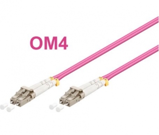 OPTIX LC-LC Optický patch cord 50/125 5m OM4 duplex