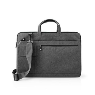 Nedis NBBG17150BK - Brašna na notebook | Nosný popruh | 8 Přihrádky| 17-18"