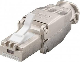 PremiumCord Konektor RJ45 8pinů CAT6A stíněný - montáž bez nástroje