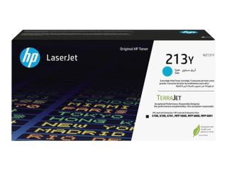 HP 213Y Cyn Original LaserJet Toner Crtg (12,000 pages)