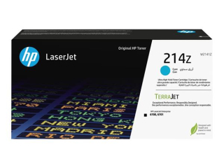 HP 214Z Cyn Original LaserJet Toner Crtg (26,000 pages)