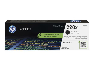 HP 220X Black Original LaserJet Toner Cartridge (7,500 pages)