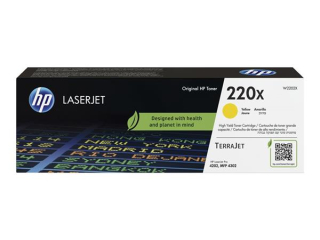 HP 220X Yellow Original LaserJet Toner Cartridge (5,500 pages)