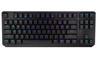 Endorfy herní klávesnice Thock TKL Wireless Red/USB/Red Sw./bezdrátová/mechanická/US layout/černá/ARGB
