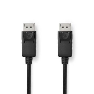 Nedis CCGL37010BK30 - DisplayPort 1.2 kabel | DisplayPort Zástrčka - DisplayPort Zástrčka | 3 m | Černá
