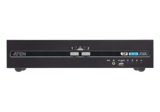 Aten CS1142DP4C-AT-G 2-Port USB DisplayPort Dual Display Secure KVM Switch with CAC (PSD PP v4.0 Compliant)