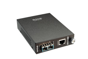 D-Link DMC-G10SC/E 100/1000BaseT to 1000BaseLX (SC) Single-mode Media Converter (10 km) 
