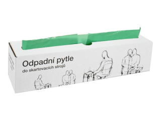 AVELI Odpadní pytle pro skartovače typ I, zelené