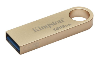 KINGSTON 128GB 220MB/s Kovový USB 3.2 Gen 3 DataTraveler SE9 G3