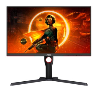 AOC LCD herní Q27G3XMN 27" IPS MiniLED/2560x1440@180Hz/1ms/1000cd/2xHDMI/DP/Pivot/HAS/VESA