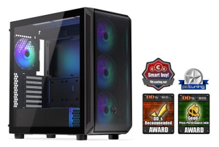 Endorfy skříň Arx 700 ARGB/ 2 x USB 3.0 / USB-C / 140mm fan PWM / mesh panel / černá