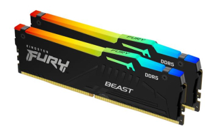 KINGSTON 64GB 6400MT/s DDR5 CL32 DIMM (Kit of 2) FURY Beast Black EXPO