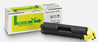 Kyocera toner TK-5135Y - 5 000 stran A4 (při 5% pokrytí), pro TASKalfa265ci, žlutý